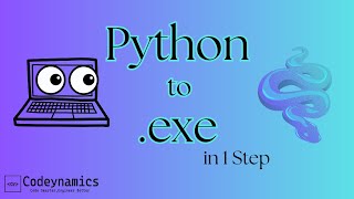 Convert Python to .exe in 1 Step - No External Tool Needed