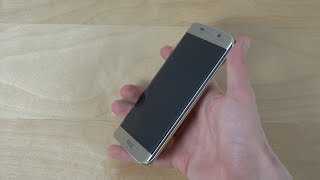 Samsung Galaxy S6 Edge Gold Platinum - Unboxing (4K)