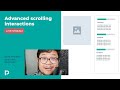 Advanced scrolling interactions - Live stream