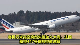 客机万米高空突然失控坠入大海，法国航空447号班机空难详解 | 世界上最神秘的事情