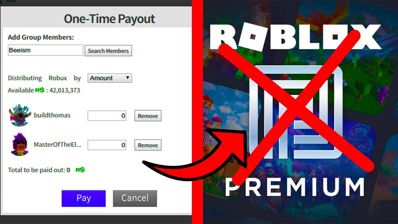 How To Send Your Friends Robux (WITHOUT PREMIUM) | Roblox - YouTube