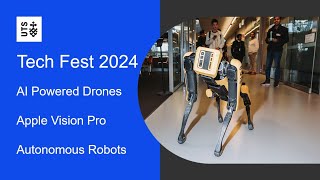 AI Drones, Apple Vision Pro and Autonomous Robots at UTS Tech Fest 2024