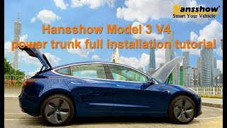 Model 3 Power Trunk V4 Installation Tutorial