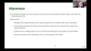 2021 - Part 1 -Accessing and Analyzing US Census Data in R - Getting Started with tidycensus