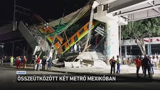 Összeütközött két metró Mexikóban