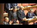 SENATORE LEGA PARLA IN TEDESCO AL MINISTRO PADOAN 09-07-15