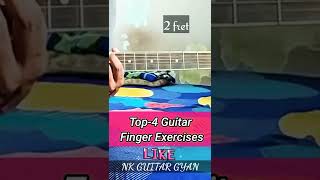 Finger Exercise Guitar Lesson-4 For Beginners #short #shorts