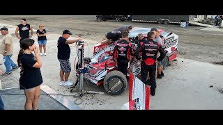 Final round heat race 1 onboard w/ #1K Scott Kerwin @Ransomville - 9.2.22