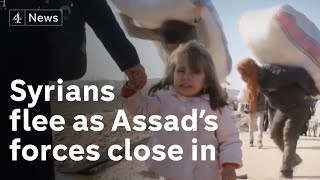 Assad forces close in on last rebels as thousands of civilians try to escape