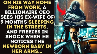 A Billionaire CEO Sees His Ex-Wife of 9 Months Sleeping In The Streets... With Her Newborn Baby!