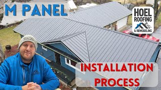 M Panel Metal Roofing Process | East Central Indiana Based Roofing Contractor