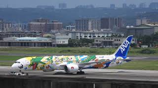 桃園機場全日空/酷航寶可夢彩繪機起降紀錄|Taoyuan Int’l Airport Pokémon Livery Jet(ANA/Scoot)