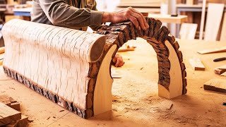 From log to work of art: creating stunning wood designs