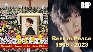 Moonbin Funeral Video | K-pop star Astro Moon Bin Last Tribute Video 😭A| Live Update 😭 | RIP🙏