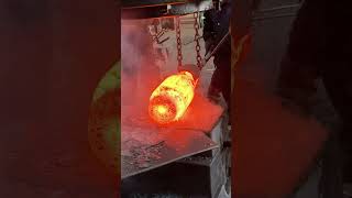 Inside the global forge hub factory The forging process of a huge crankshaft #process #industrial