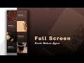 How To Make Full Screen Scrolling Website With Animation Effect Using HTML And CSS