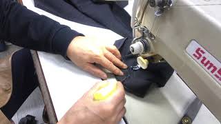 옷수선 교실 9 바지 단 카브라로 만들기 How to hem suit pants cuff