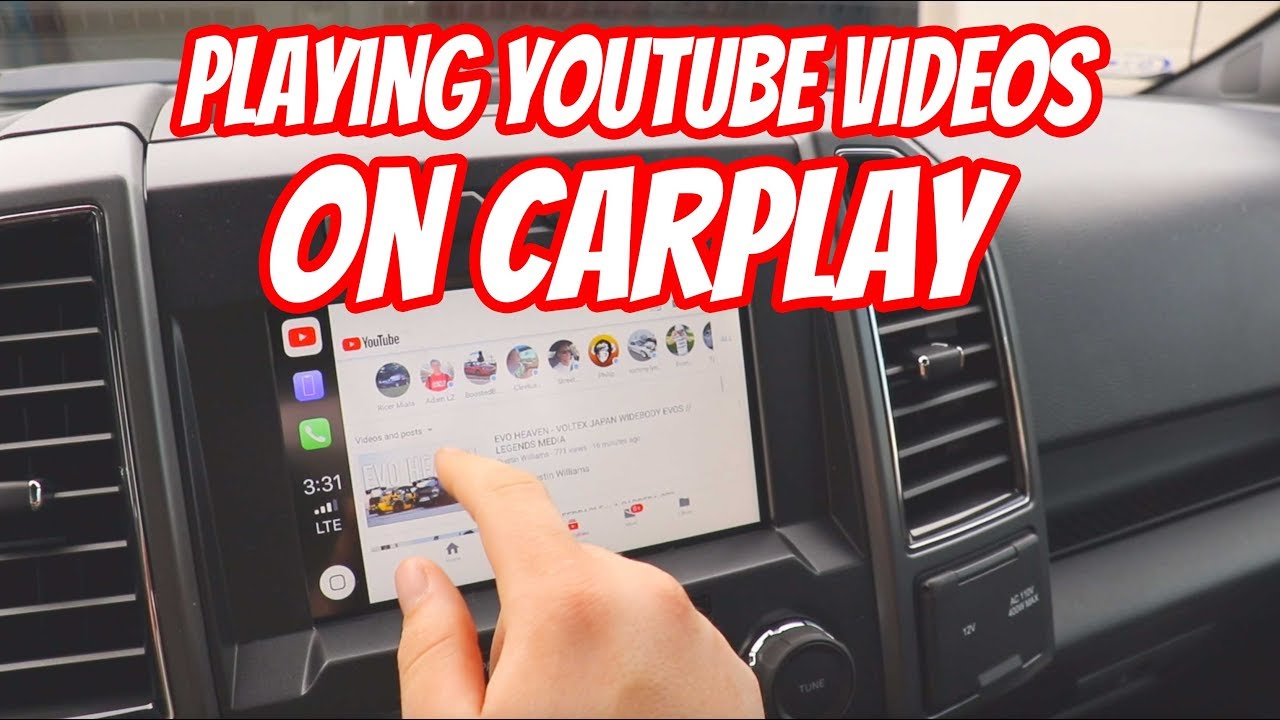 How To Play YouTube Videos On Apple Car Play - YouTube