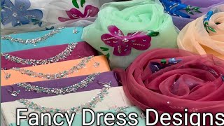 Fancy Dress Designs 2024😍🥰 || Party Wear Fancy Dress 😘For All Functions....by muskan new fashion