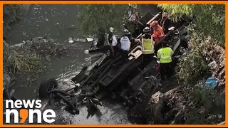 Dozens Killed as Bus Plunges Off Bridge in Guatemala City | News9