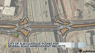 City of Albuquerque pushes for several road improvement projects