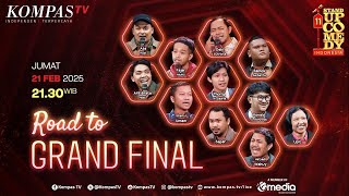 🔴 LIVE - SUCI 11 ROAD TO GRAND FINAL: 9 Komika Beraksi Kembali depan Juri Pandji