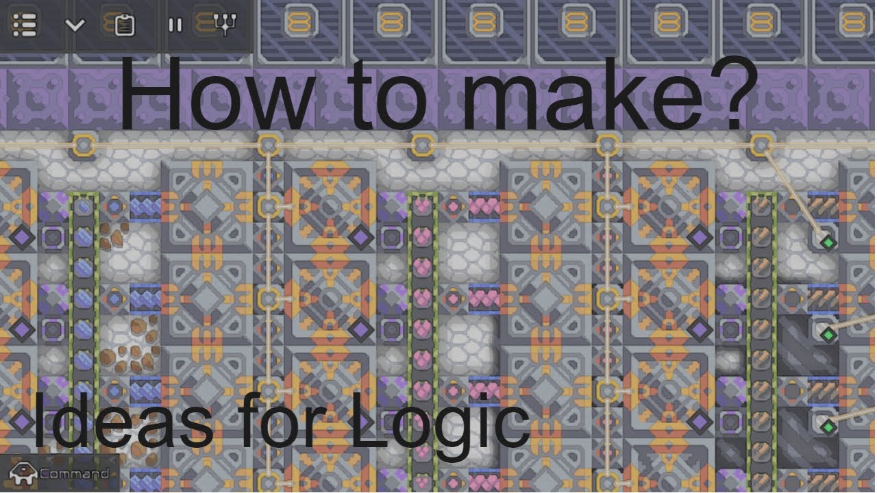 How To Make Mindustry Export Hub Logic Idea Explanation Youtube
