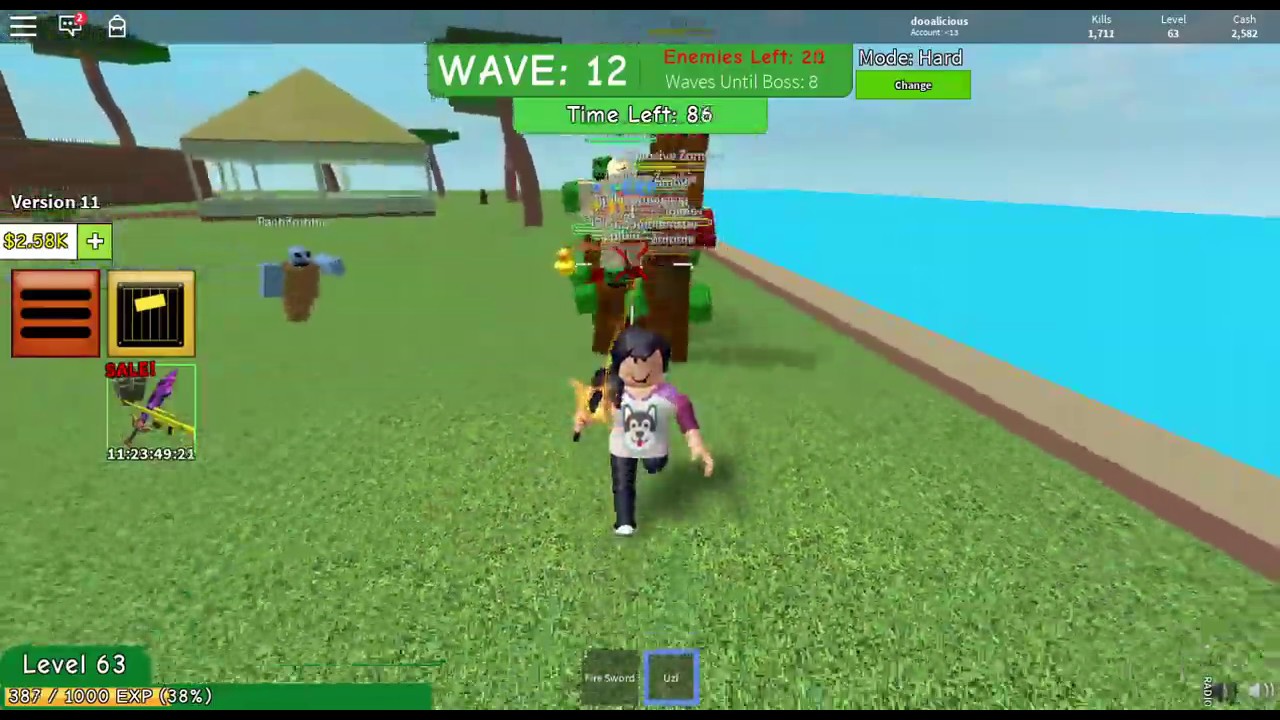 Roblox Zombie Killer