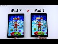 ipad 7 vs ipad 9 2021 speed test