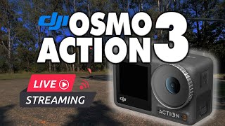 DJI Osmo Action 3 Livestream - Audio / Video / Stabilization Test | DansTube.TV