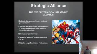 Private Sector Alliances: Alliances and Joint Ventures