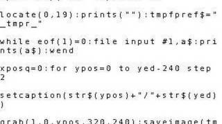 sdlBasic - selfmade video
