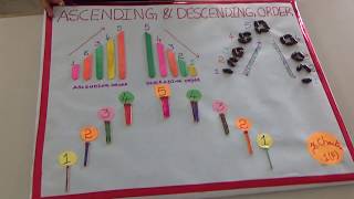 Model on  Descending and  Ascending  Order || Maths Project ||