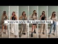 6 Ways To Style The Marc Jacobs Snapshot Bag | Summer Outfit Ideas | jessmsheppard