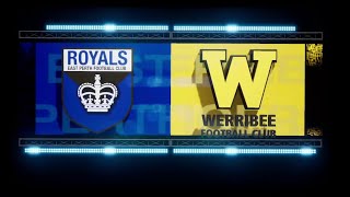 Reserves Footy League Round  9 Game 4 East Perth WAFL VS Werribee VFL