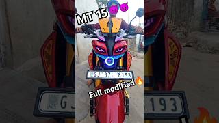 Yamaha MT 15 full modified||#mt ||#mt15 ||#mt15modified ||#mtlover ||#mt15lover ||#mt15v2 ||#mt15_