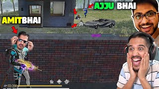 CAN AMITBHAI SAVE BOOYAH? AJJUBHAI FUNNY GAMEPLAY WITH @Munnabhaigaming - FREE FIRE HIGHLIGHTS