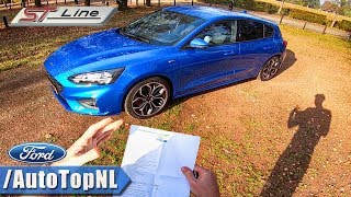 FORD FOCUS 2019 ST Line REVIEW POV Test Drive by AutoTopNL