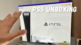 PS5 Unboxing w/ 2 controllers in 2023 of a gamer - relaxing, asmr?
