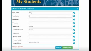 I Know It - How to Add a Student Roster for an Individual Teacher Account