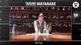 Aviation Cocktail by Takumi Watanabe I KNUT HANSEN DRY GIN in Japan