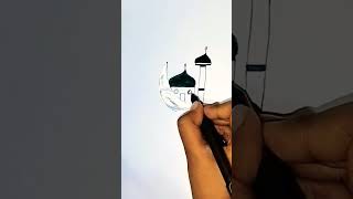 Eid Ka Chand... #viral #shortsviral #shortvideo #short #shorts #youtube #drawing #calligraphy #art
