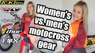 Girls only- Women's vs. Men's motocross gear | What's the difference? fit, sizing