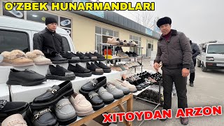 XITOYDAN ARZON POYABZALLAR MARG'ILON HUNARMANDLARI