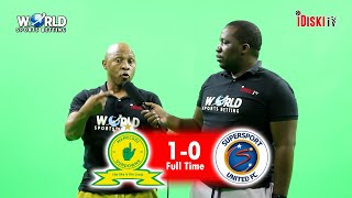 Mamelodi Sundowns 1-0 Supersport | Thapelo Maseko is a great Player | Tso Vilakazi