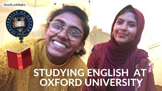 STUDYING ENGLISH AT OXFORD UNI