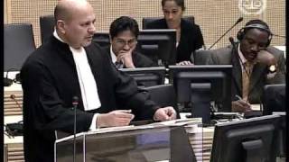 Affaire Abu Garda : confirmation des charges, présentation des preuves de la défense, 29.10.09