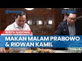 Kisah di Balik Makan Malam Prabowo Subianto dan Ridwan Kamil, Antisipasi Manuver Ganjar di Jabar