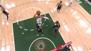 Giannis Antetokounmpo tries to end Jeff Green with CRAZY dunk attempt 👀