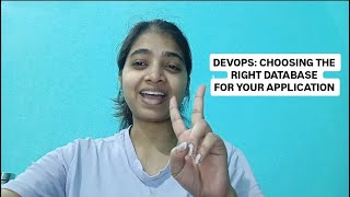 DevOps: How to choose the right database for your application
